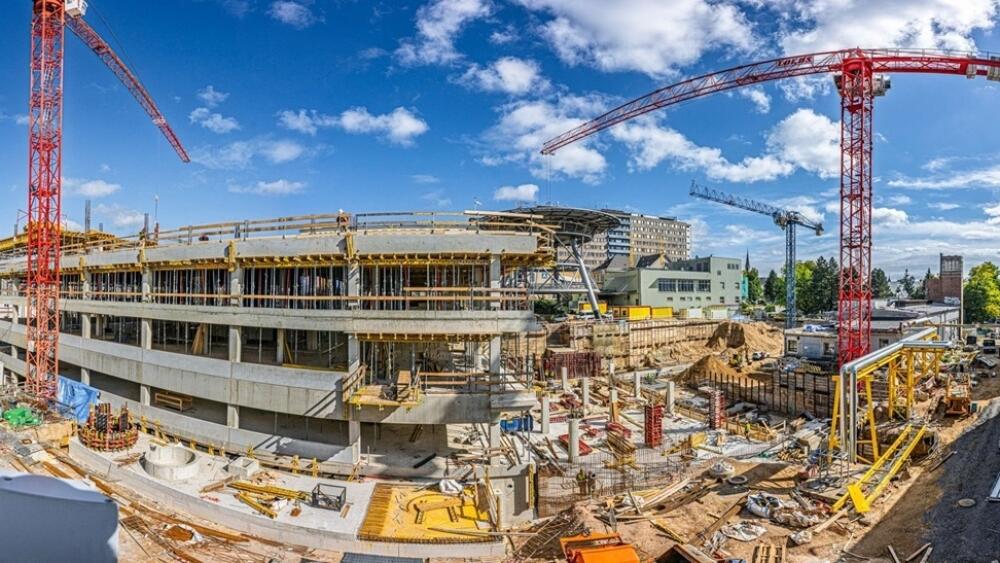 Miliardová modernizace KNL, aktuální foto z FB Krajské nemocnice Liberec